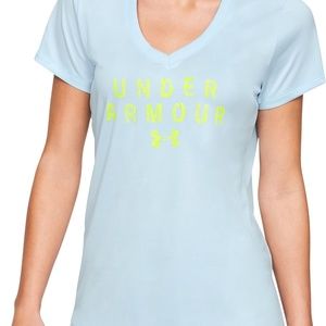 Women's Under Armour Tech Short Sleeve V-neck Tee